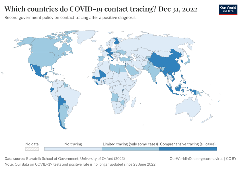 A thumbnail of the "Which countries do COVID-19 contact tracing?" chart